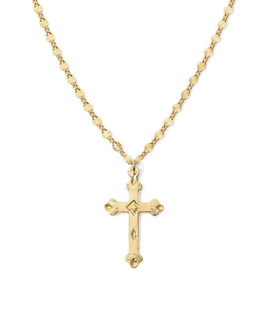 Noir Cross Necklace