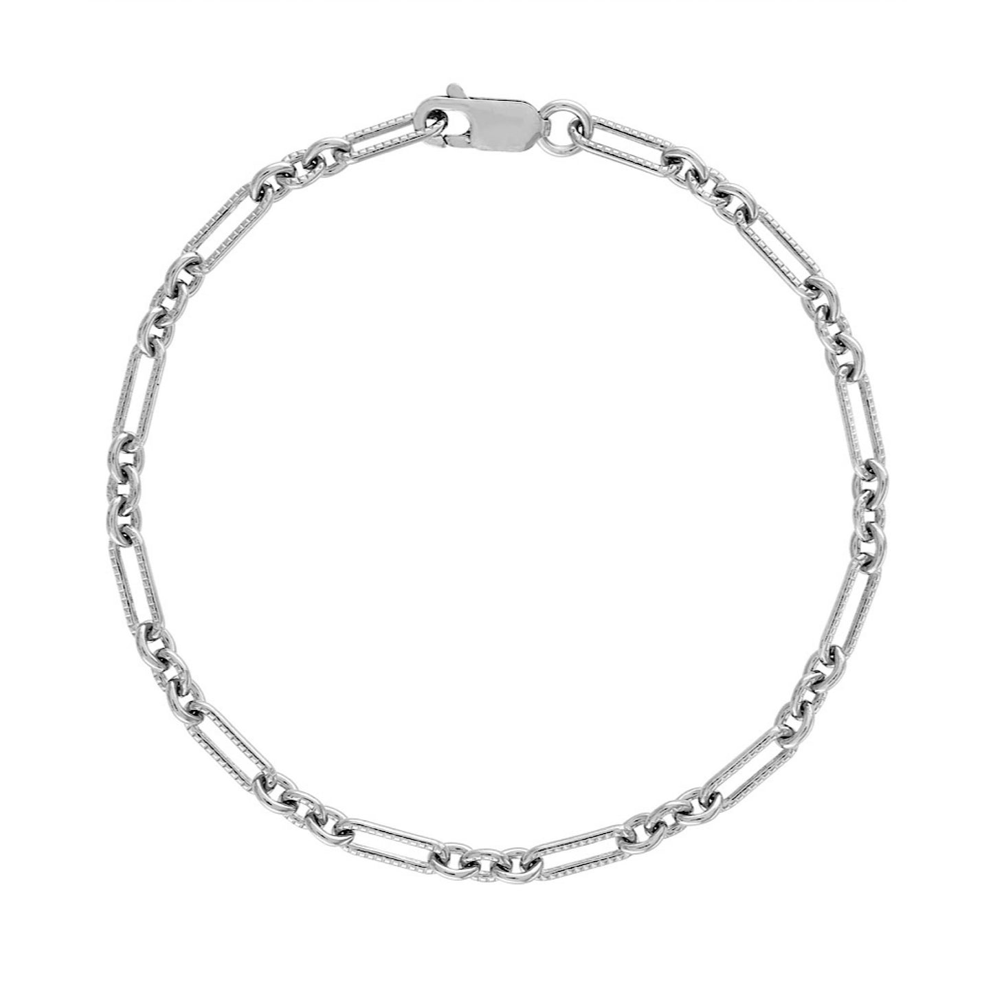 Stone Silver Bracelet