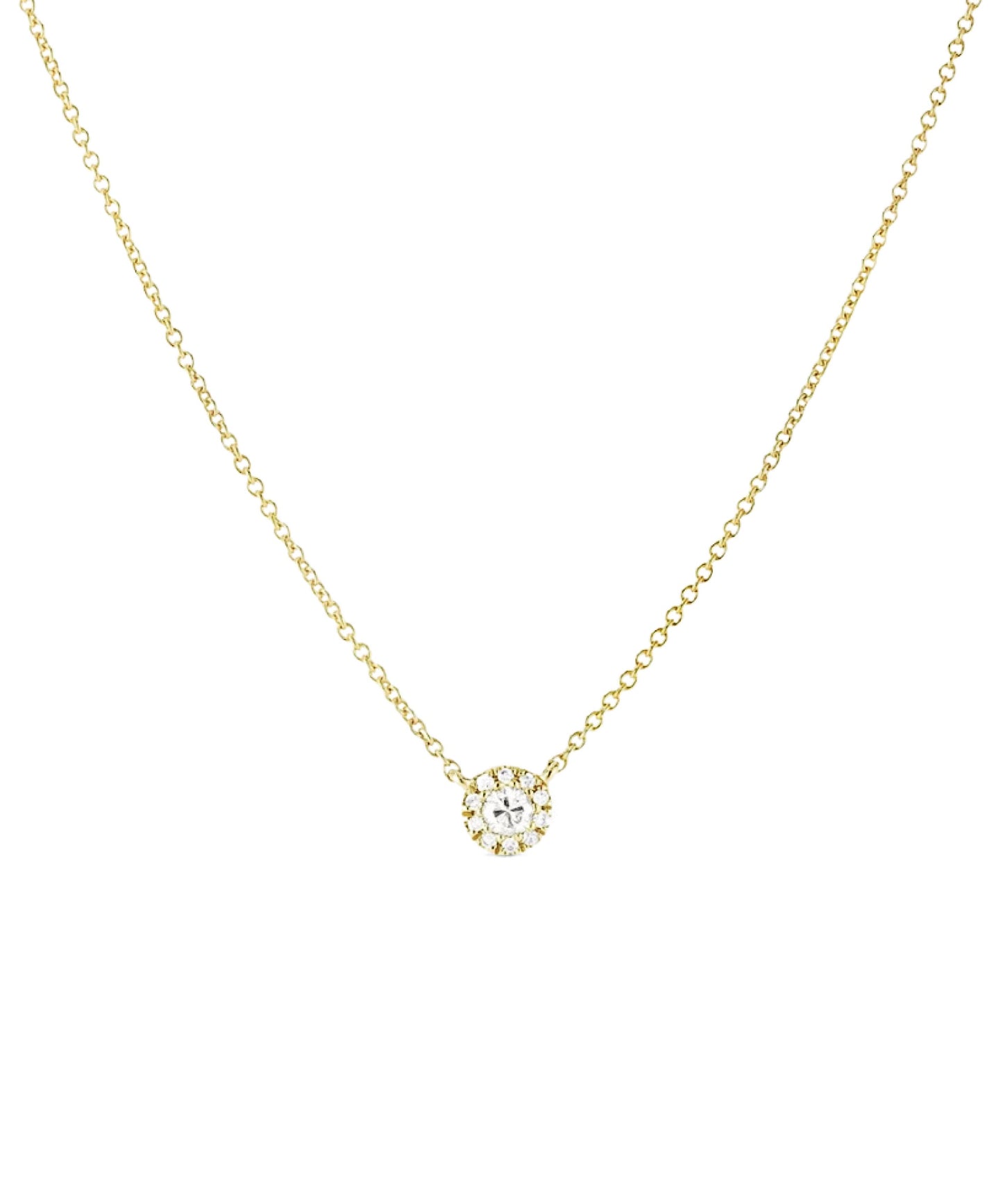 The Arameh Tiny Diamond Necklace