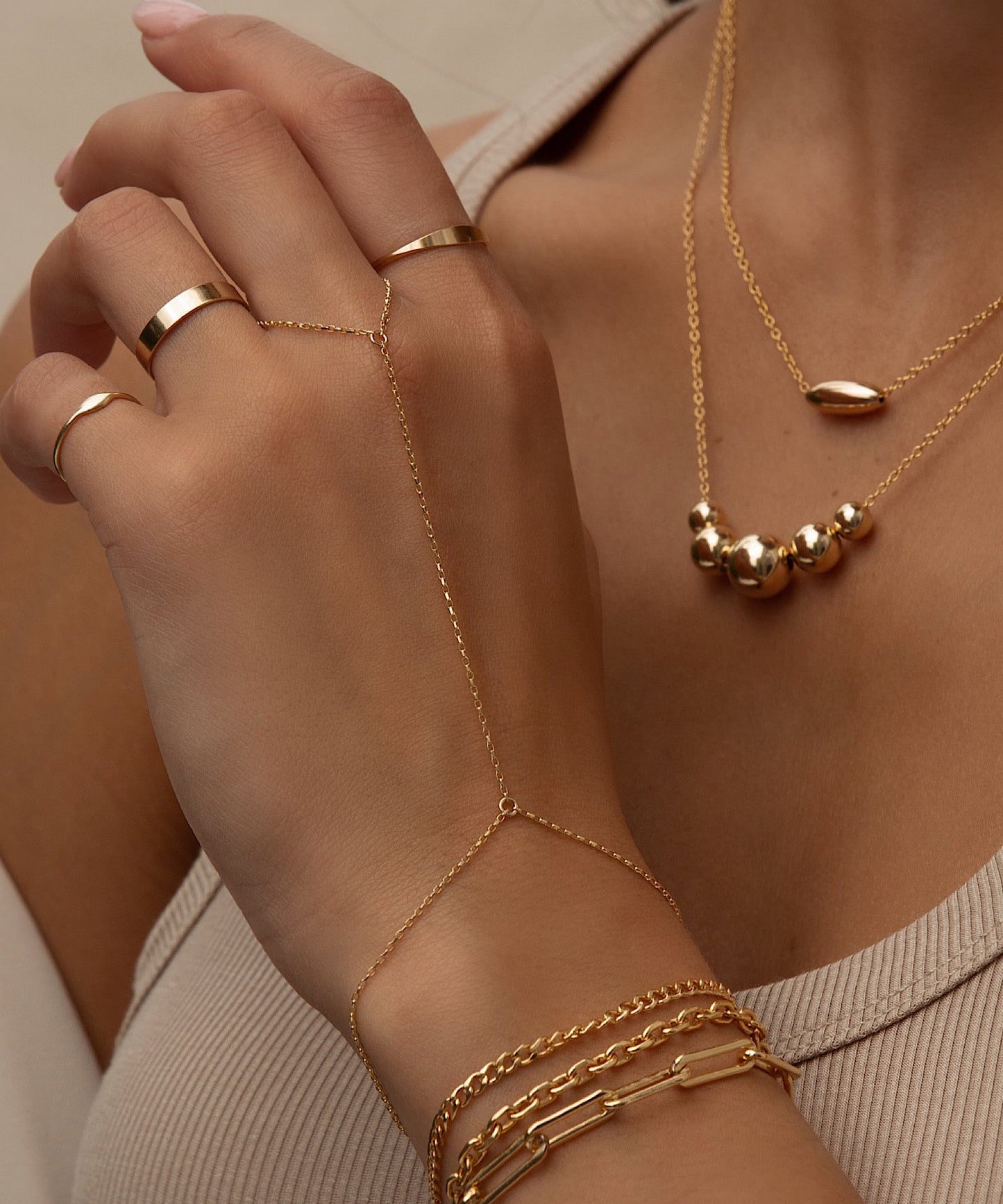 Barely There Whisper Thin Hand Chain