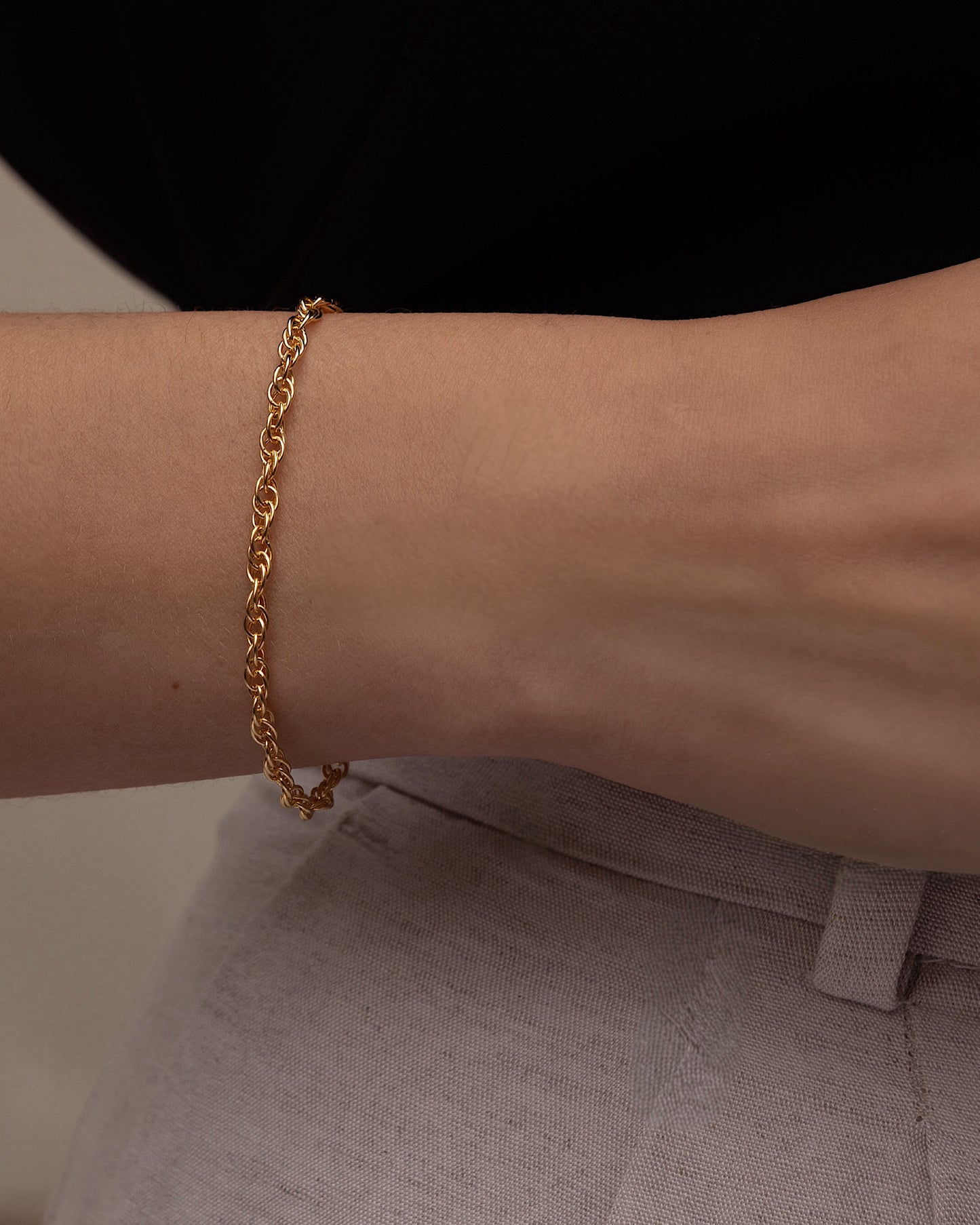 Chunky Mykonos Rope Bracelet