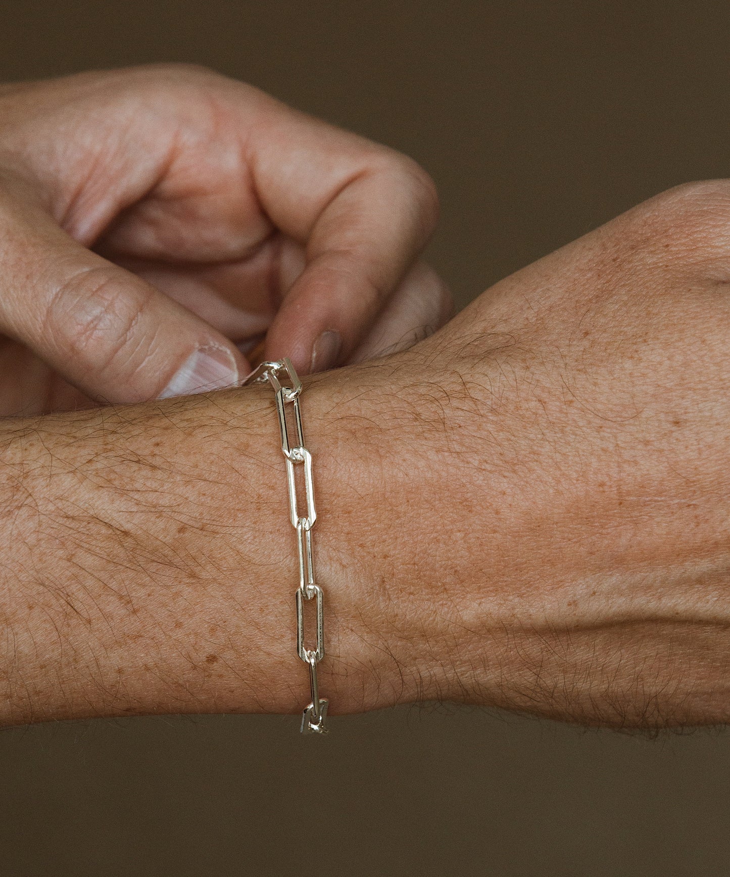 Cedar Silver Bracelet