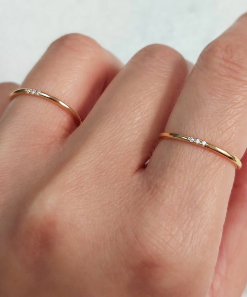 Trio Pavé Ring