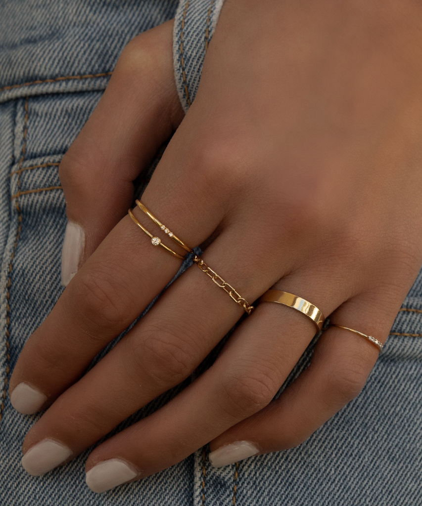 Trio Pavé Ring