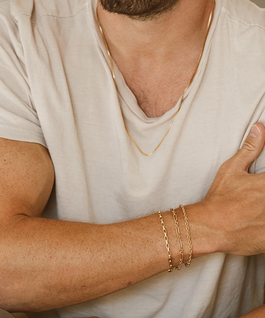 Stone Gold Bracelet