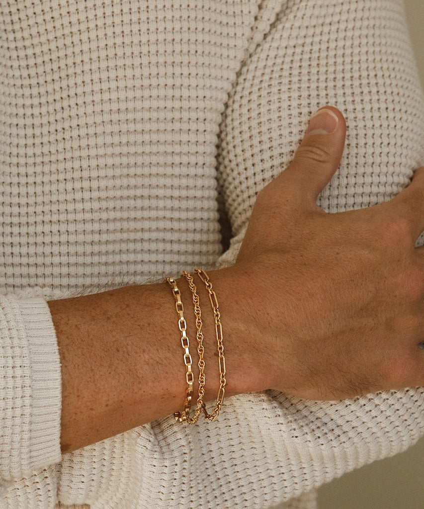 Oak Gold Bracelet