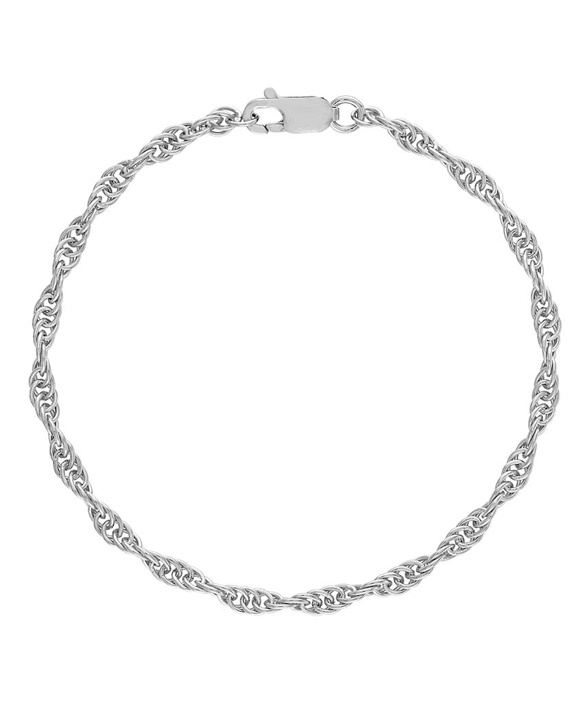Oak Silver Bracelet