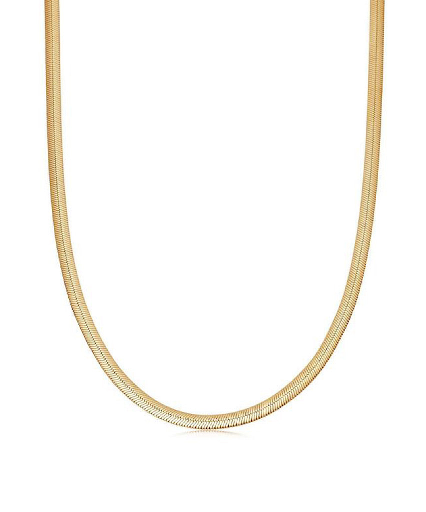 Serena Herringbone Necklace