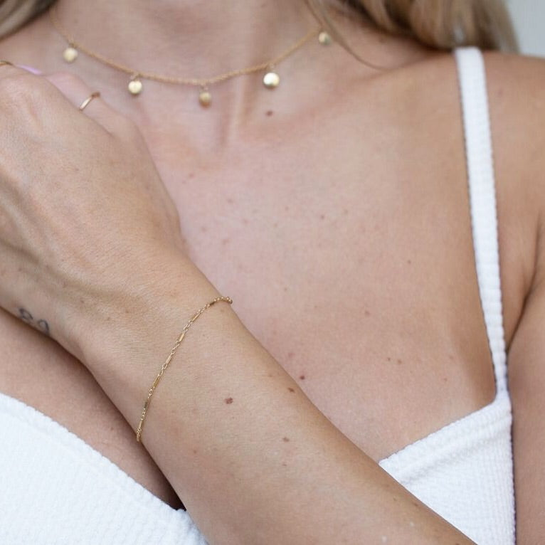 Dainty Bar Bracelet