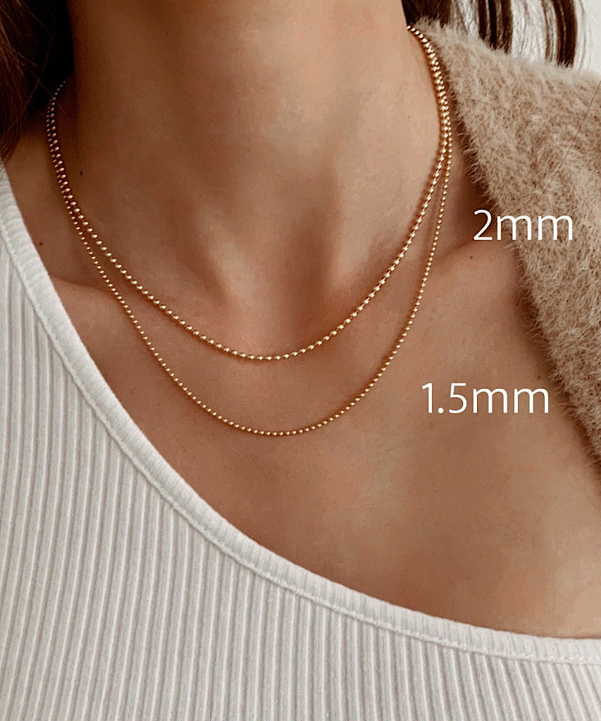 Baby Ball Chain Necklace