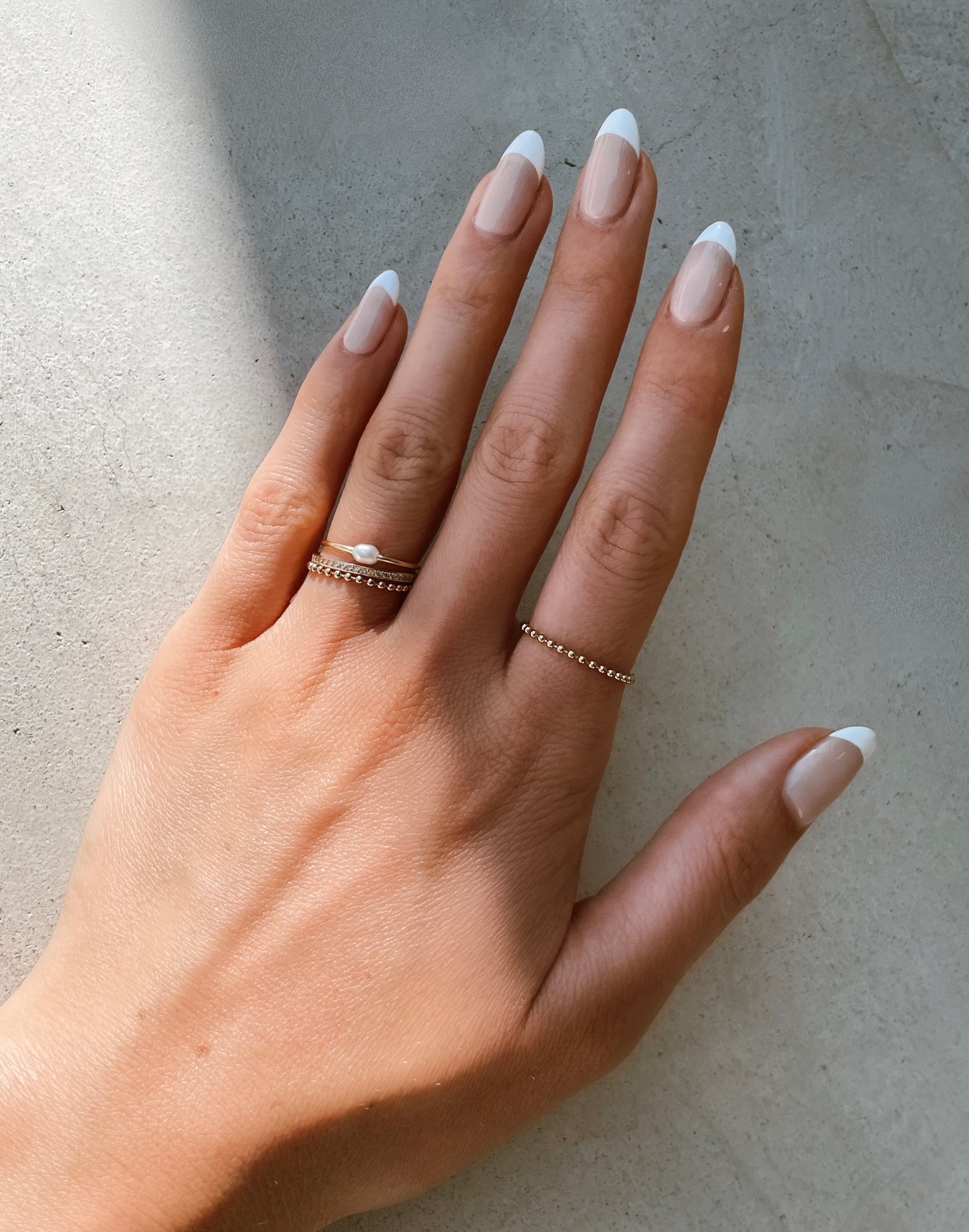 Baby Ball Chain Ring