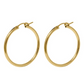 Badgal Thick Hoops