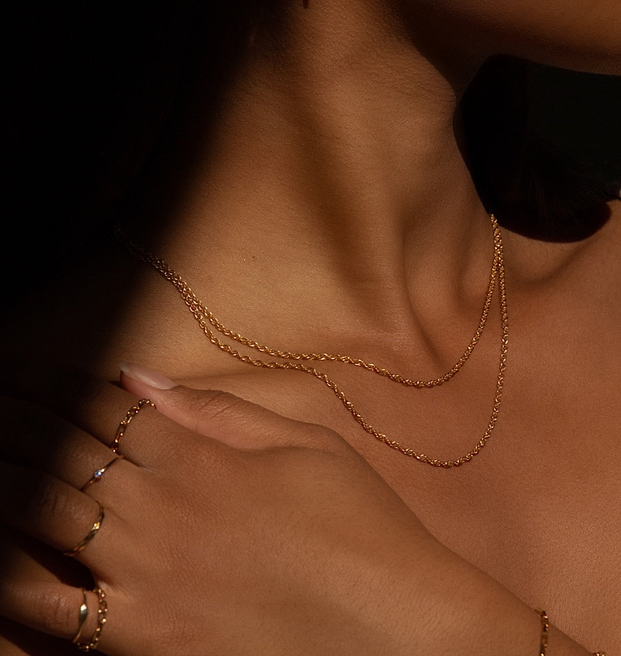 Mykonos Rope Chain Necklace