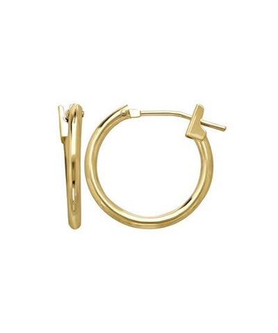 14K Mini Huggie Hoop