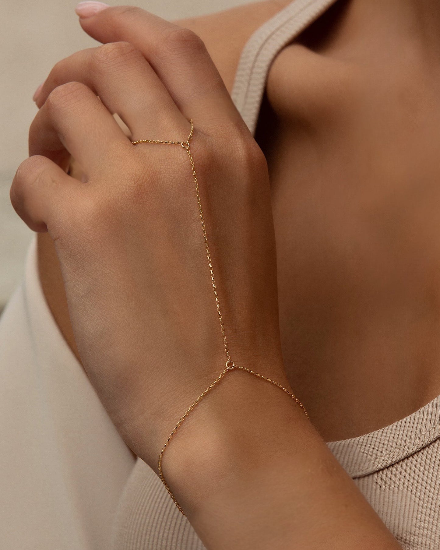 Barely There Whisper Thin Hand Chain