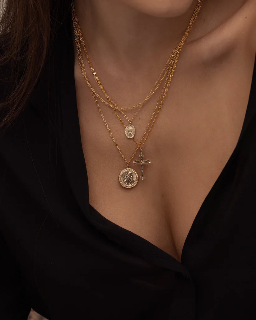 Large Saint Christopher Necklace