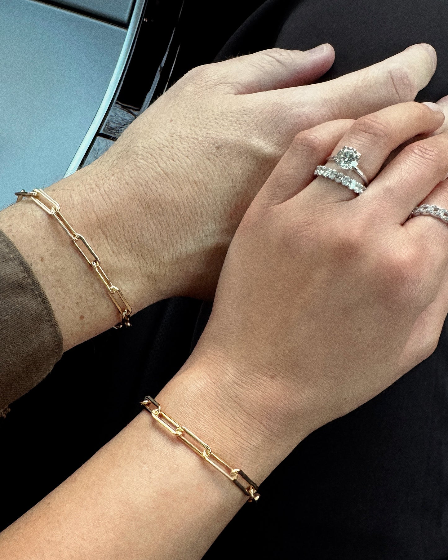 His & Hers Bracelet Chain Set