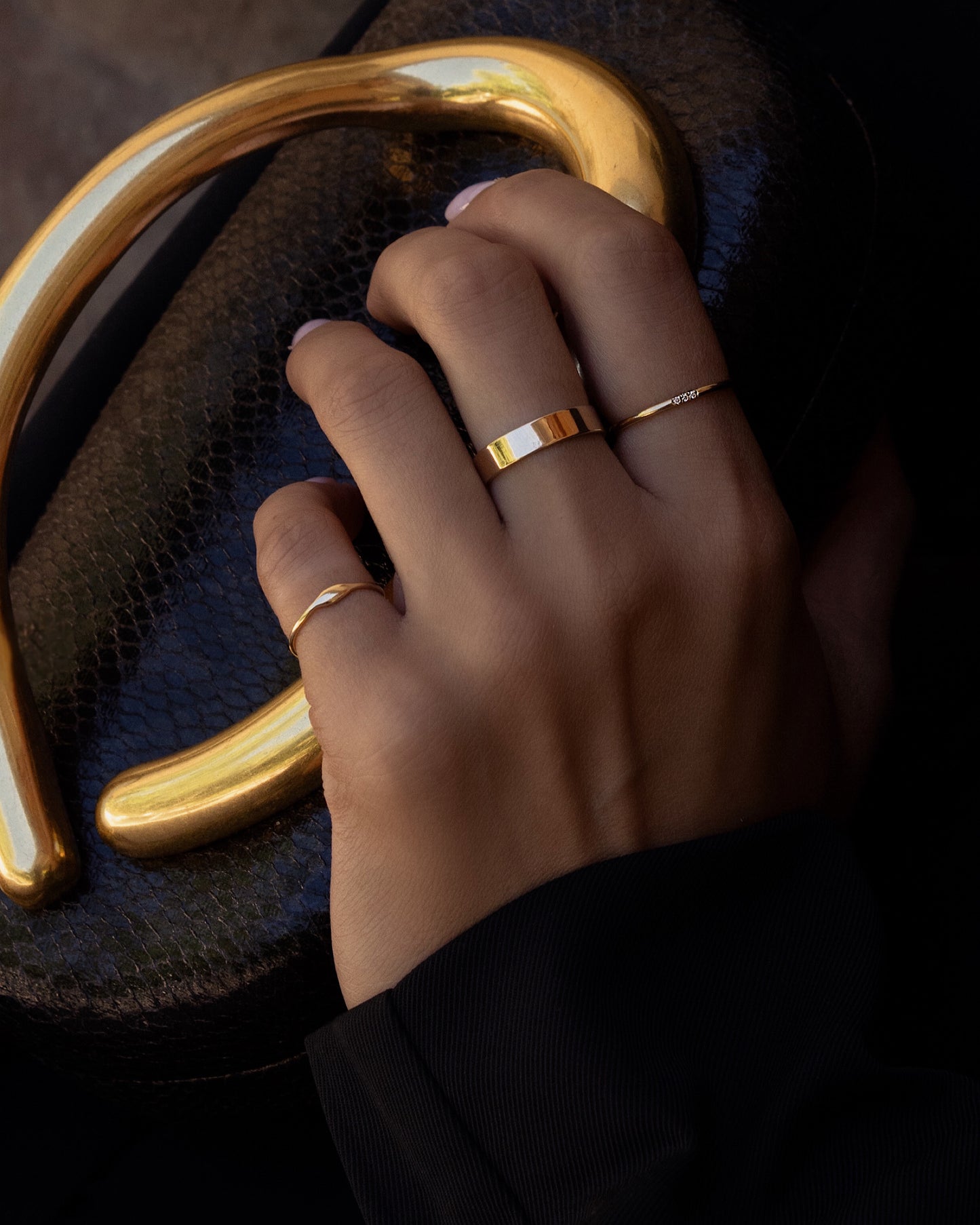 14K Classic Pinky Ring