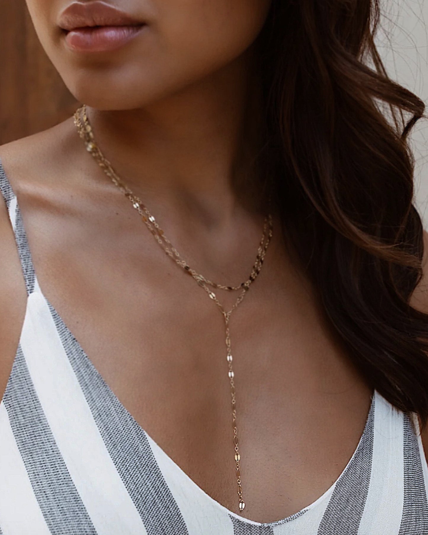 Hayden Double Layer Lariat