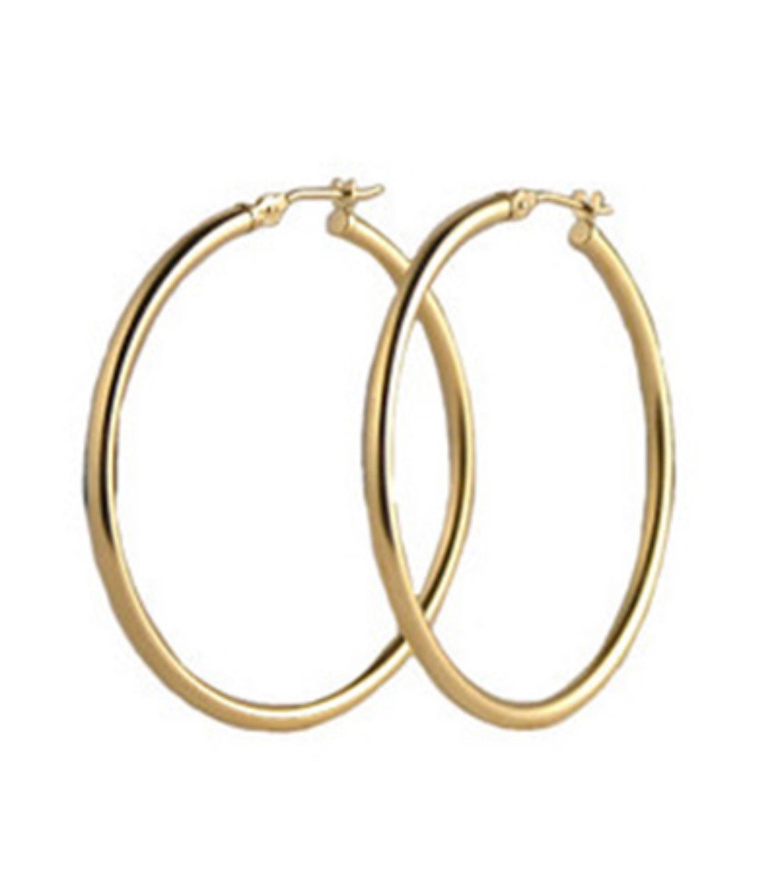 Single Gold Filled Badgal Hoop 36mm