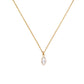 Tiny 14K Gemma Necklace