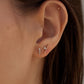 14K Diamond Line Stud