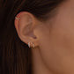 The 14K Mini Cartilage Huggie