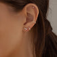 The 14K Mini Cartilage Huggie