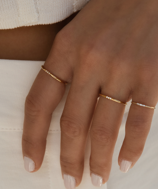 Trio Pavé Ring