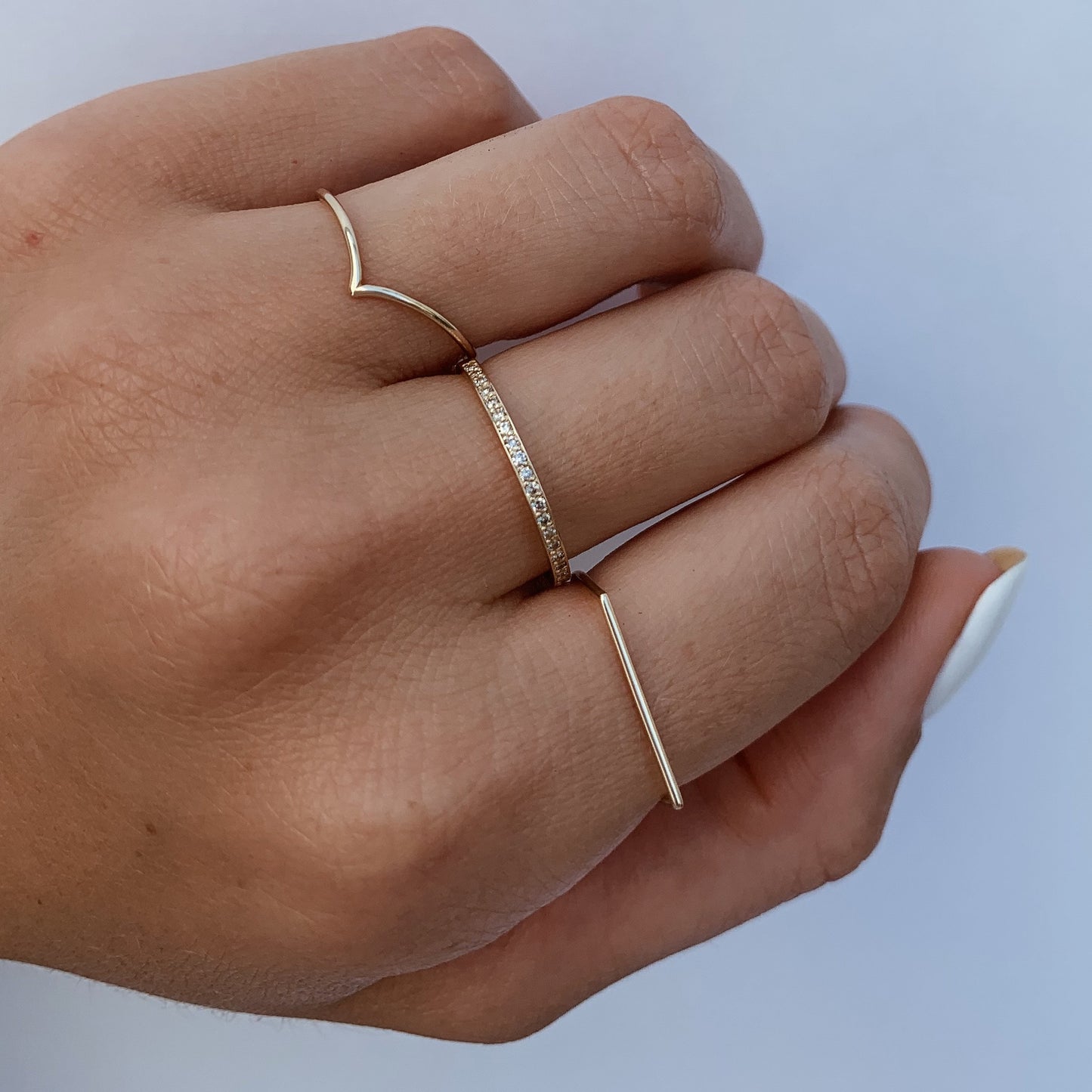14K Diamond Timeless Ring