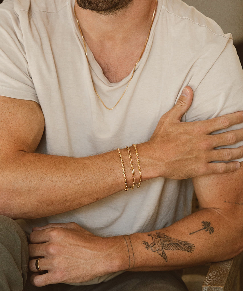 Oak Gold Bracelet