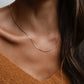 Teeny Tiny Herringbone Chain