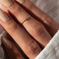 14K Gold & Diamond Tiny Pinky Ring