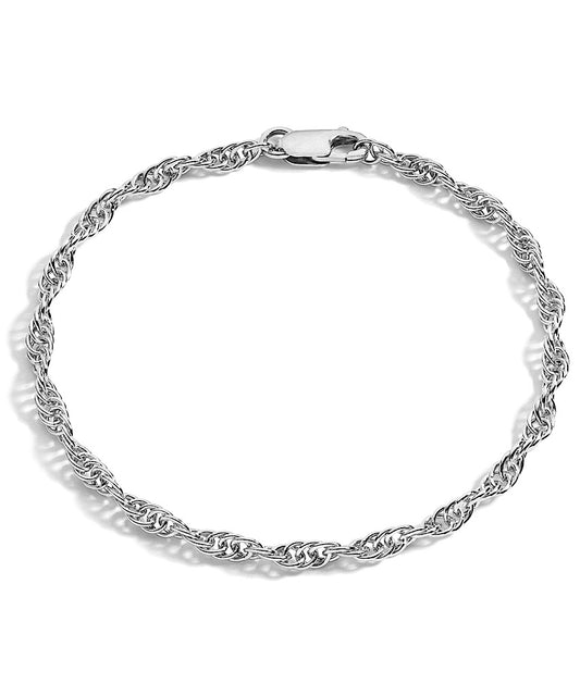 Oak Silver Bracelet