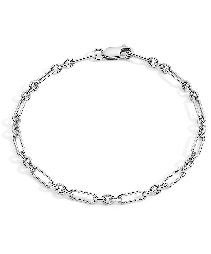 Stone Silver Bracelet