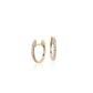 MINI 14K Diamond Huggies