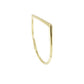 14K Square Ring
