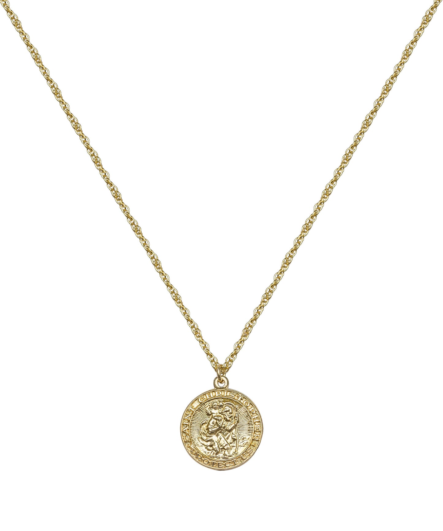 Large Saint Christopher Necklace