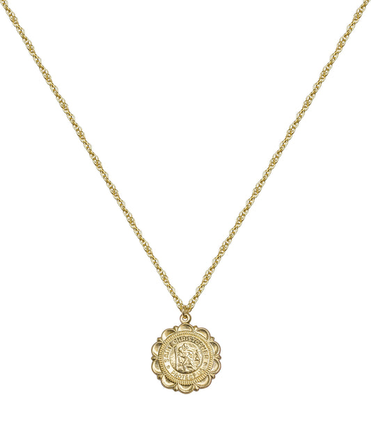 Large Saint Christopher Necklace