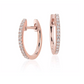 MINI 14K Diamond Huggies