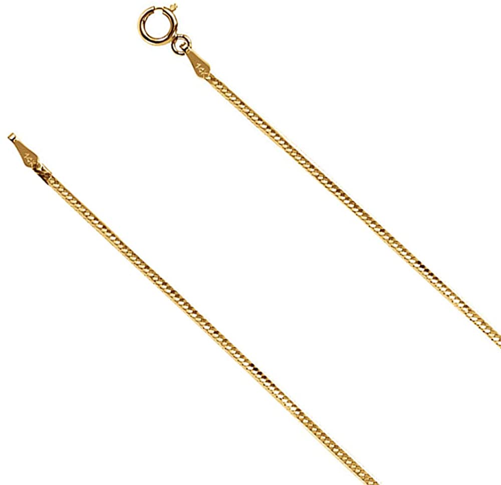 Teeny Tiny Herringbone Chain Necklace