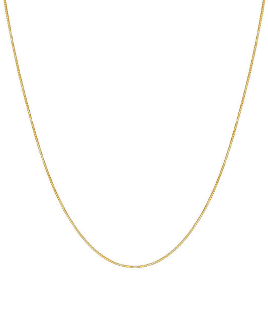 Adjustable Infinite Box Chain Necklace