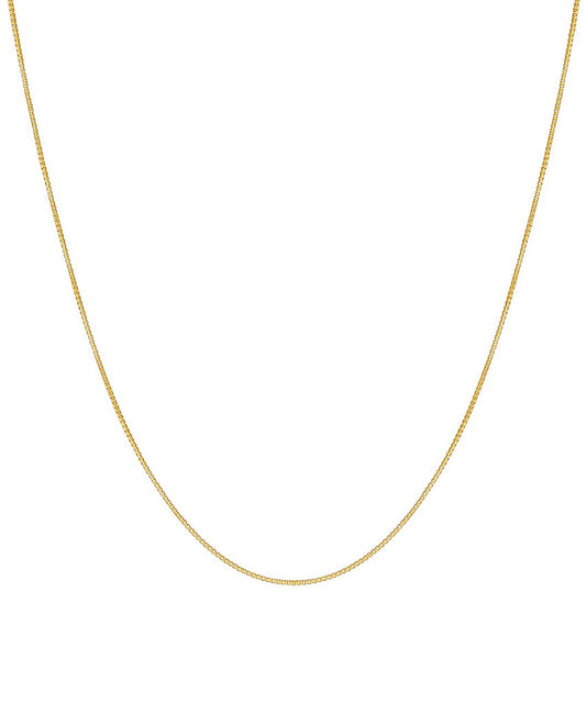 Adjustable Infinite Box Chain Necklace