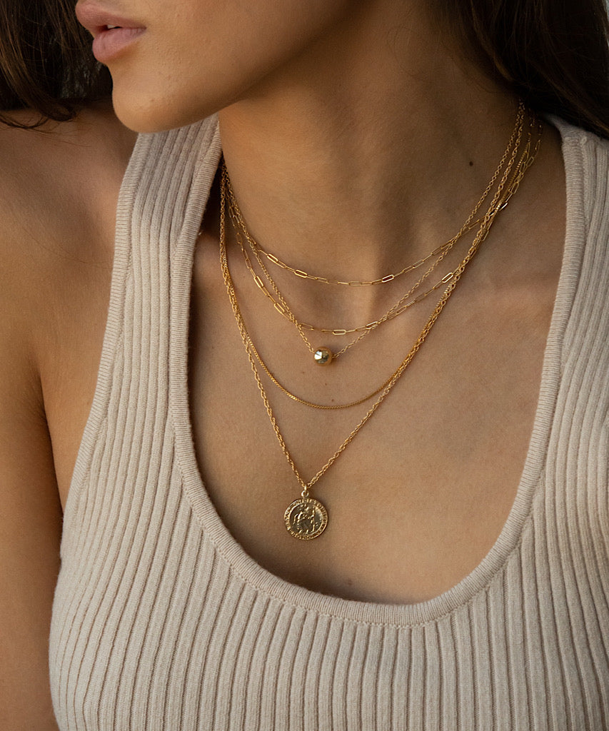 Large Saint Christopher Necklace