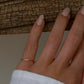 14K Gold & Diamond Tiny Pinky Ring