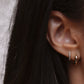 MINI 14K Diamond Huggies