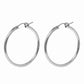Badgal Thick Hoops