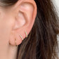 MINI 14K Diamond Huggies