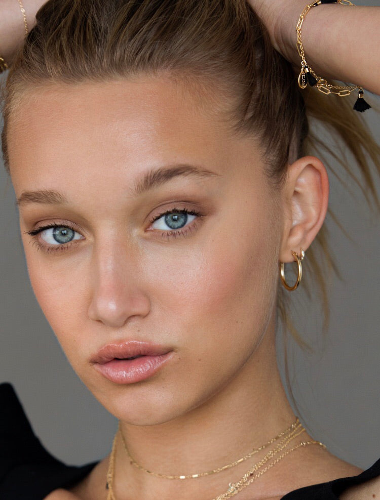 Badgal Thick Hoops