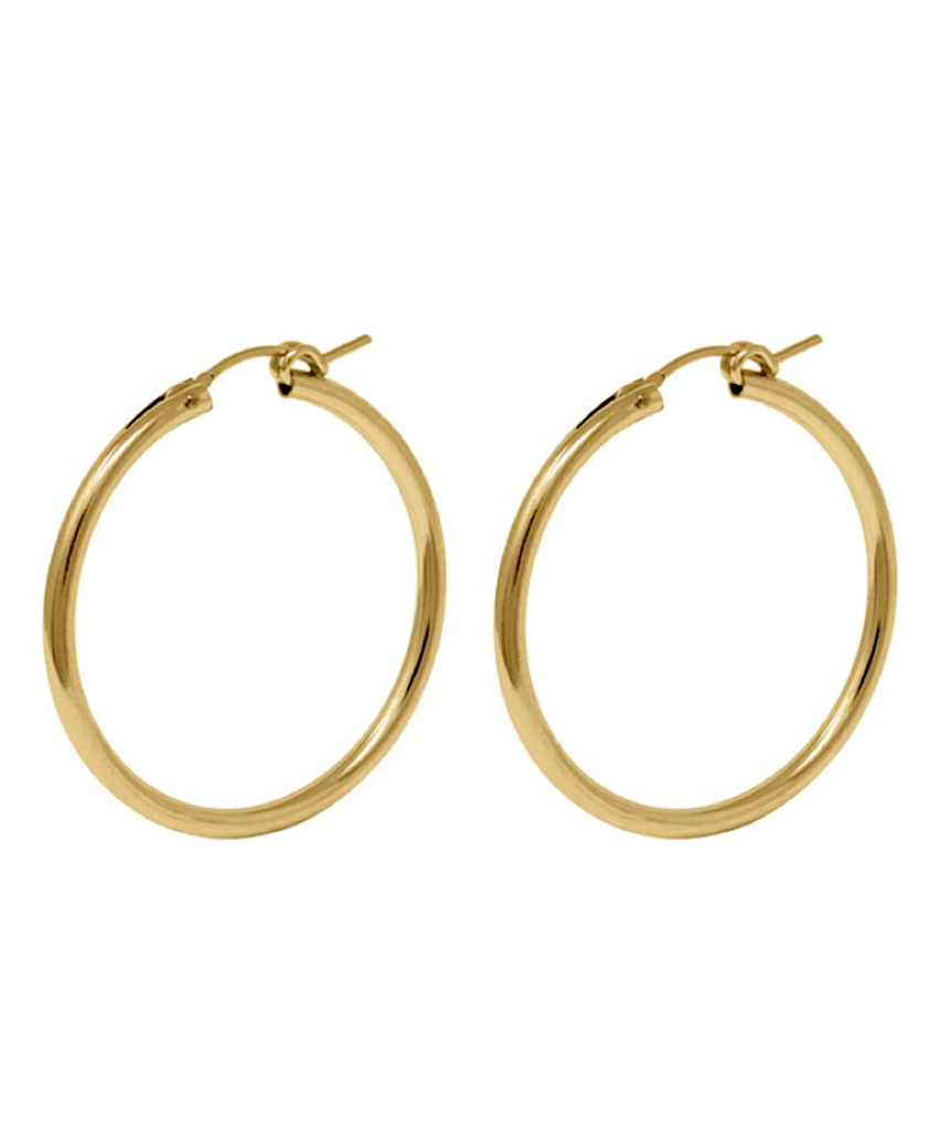 Badgal Thick Hoops